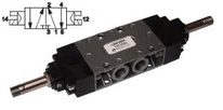 Ventil 5/2 G1/4 elektrický bistabilní