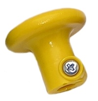 Tlačítko žluté pro ventily CL a CM