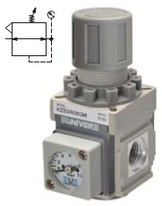 Regulátor velikost 0 G1/4 0,5-8,5 bar manometr úchyt