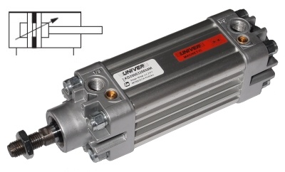 Válec 32/100 mm ISO6431 dvojčinný s magnetem