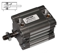 Válec 40/20 mm ISO21287 dvojčinný vnější závit magnet