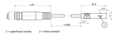 Snímač polohy elektronický PNP konektor M08 MK5101