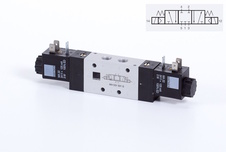 Ventil 5/3CC G1/8 elektrický střední poloha uzavřena