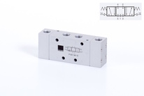 Ventil 5/3CC G1/8 pneumatický střední poloha uzavřena