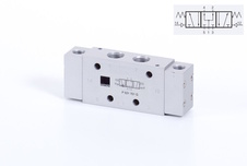 Ventil 5/3PC G1/4 pneumatický střední poloha pod tlakem