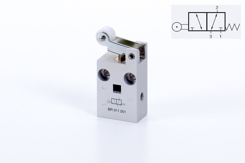 Ventil 3/2 M5 kladka