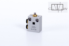 Ventil 3/2 pro hadice 4 mm narážka