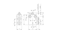 Ventil 3/2 pro hadice 4 mm narážka