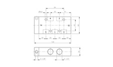 Ventil 5/2 G1/2 pneumatický monostabilní