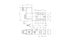 Ventil 3/2NO G1/4 elektrický monostabilní