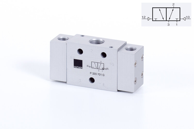 Ventil 3/2 G1/4 pneumatický bistabilní