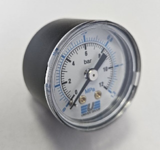 Manometr 40 mm 0-12 bar G1/8 zadní vstup
