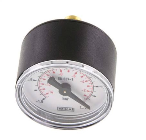 Manometr 40 mm -1-0 bar G1/8 zadní vstup