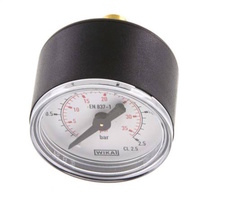 Manometr 40 mm 0-2,5 bar G1/8 zadní vstup