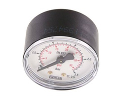 Manometr 50 mm 0-2,5 bar G1/4 zadní vstup