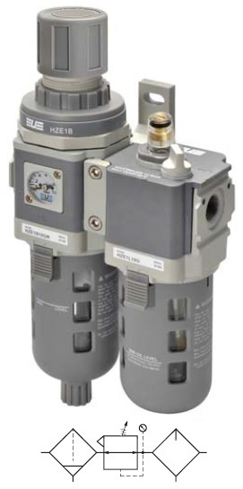 FR+L velikost 1 G3/8 poloautomat manometr