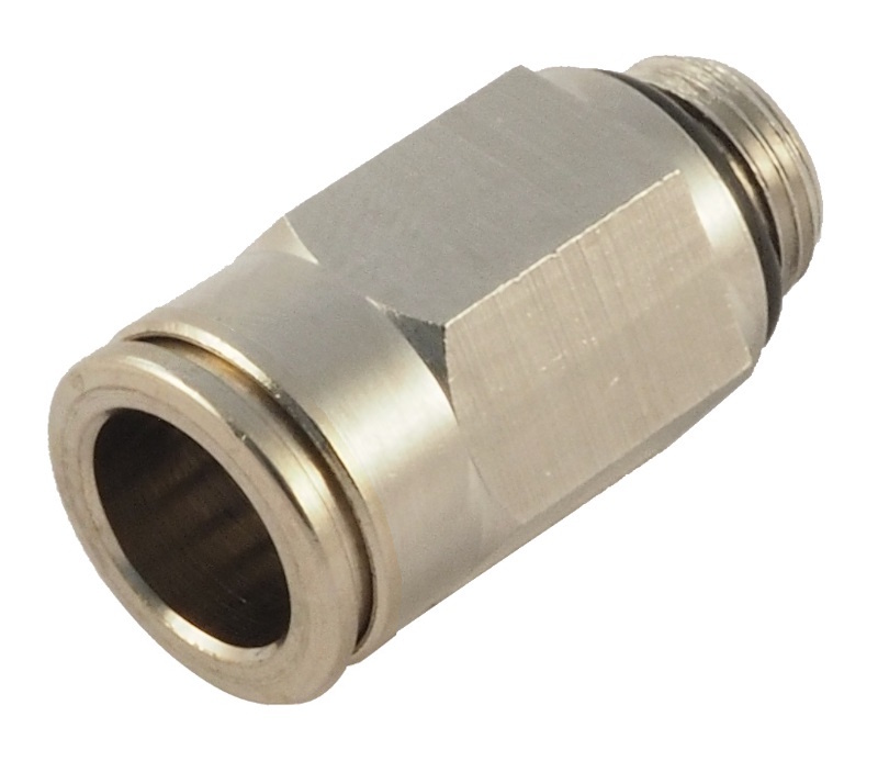Šroubení 10/8 mm G1/8 přímé válcové kovové